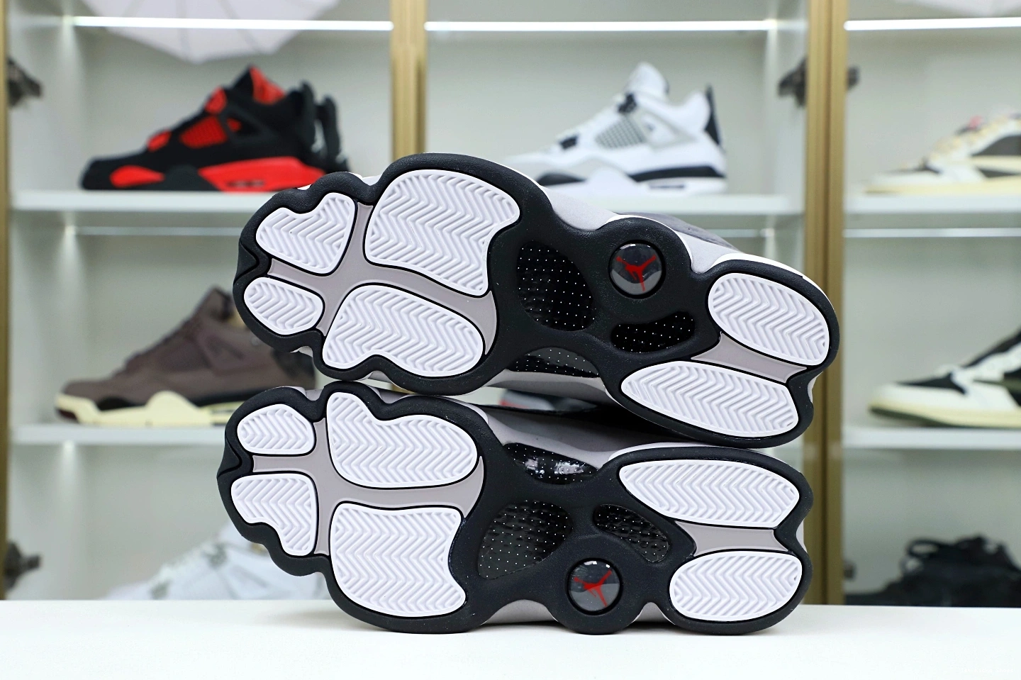 1st Kicks JORDAN 'ATMOSPHERE GREY' RETRO AIR 13 -414571- Kimikick Trendy 1929 1207